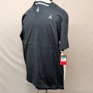 SPECIAL Vintage - BOGO Nike Black V-Neck Short Sleeve+ Crew W/Pocket - NEW!